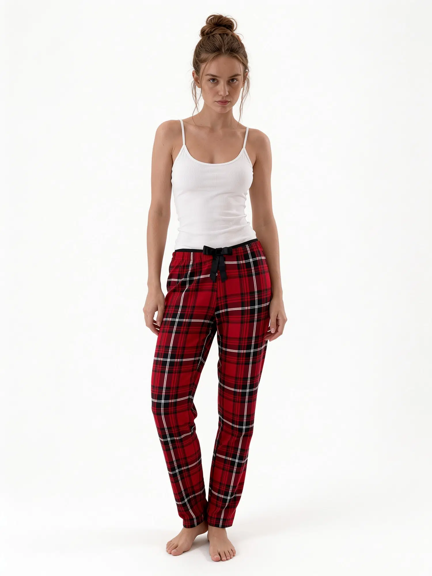 Büyük Ekoseli Pijama Altı 4517