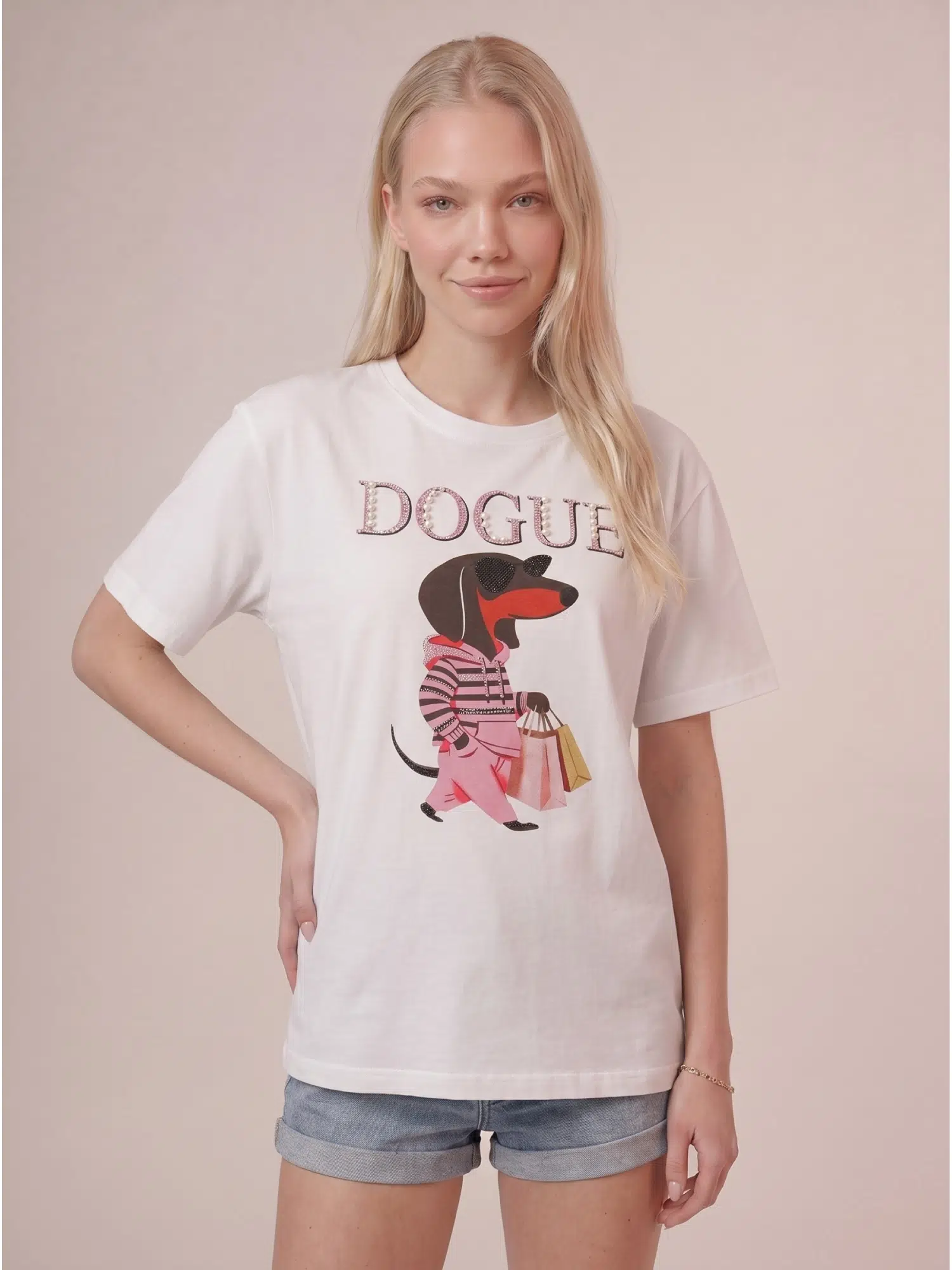 Dogue Köpek Baskılı Tshirt 5189