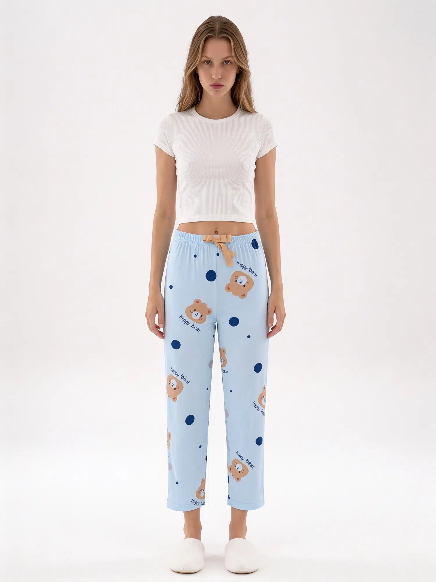 Happy Bear Ayıcıklı Milan Pijama Altı 4552