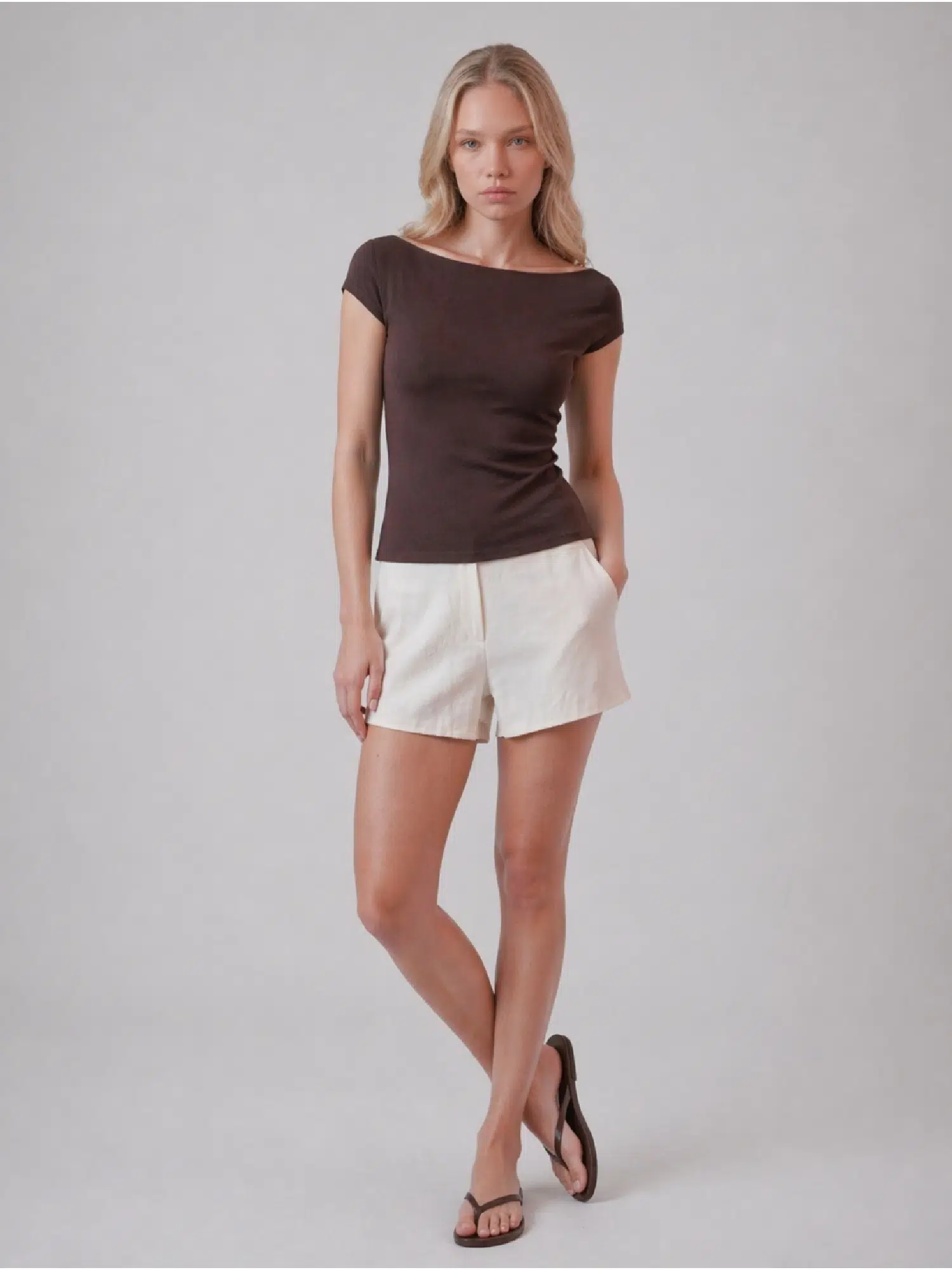 Kayık Yaka Bluz S0019539