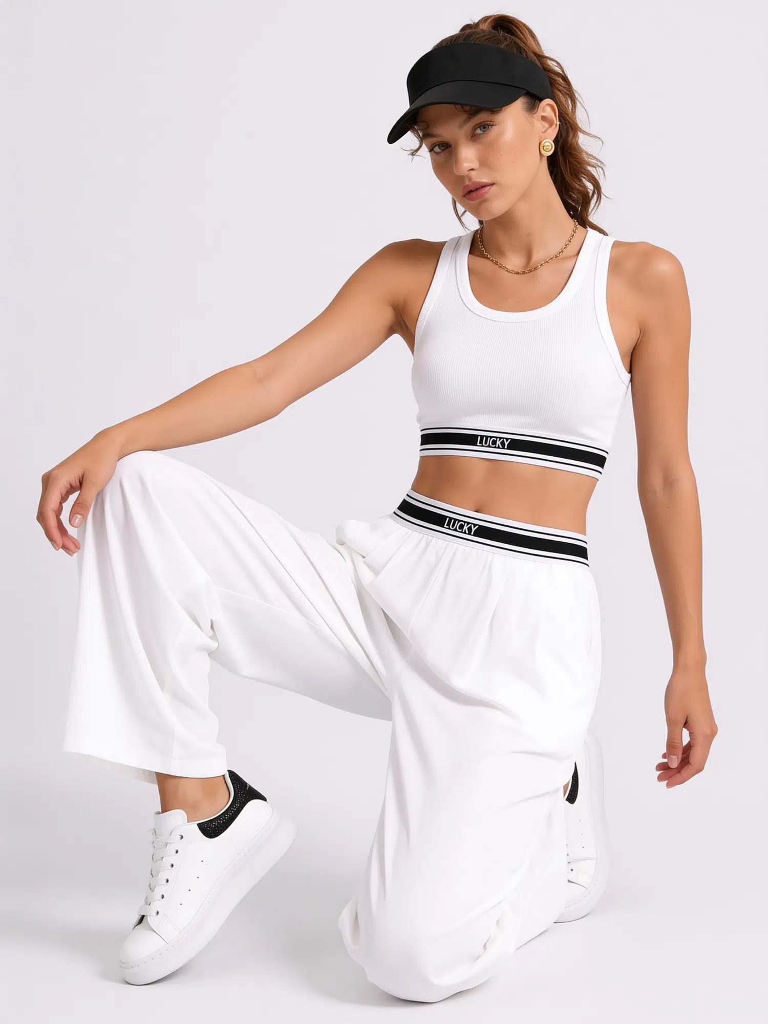 Lastik Detay Crop Atlet 00704