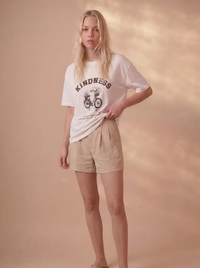 Nakışlı Bisiklet BaskılıTshirt 01983