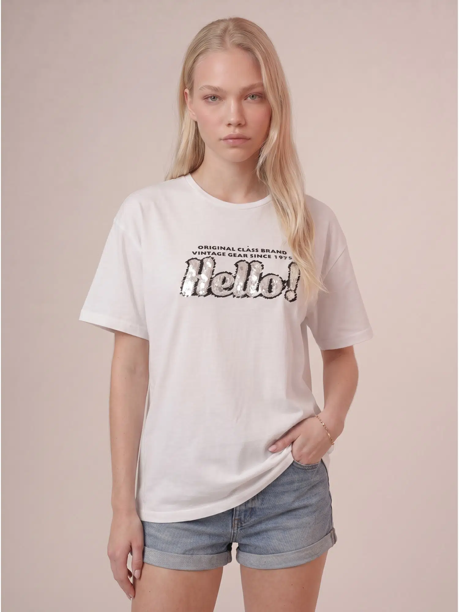 Yazı Baskılı Tshirt 22879